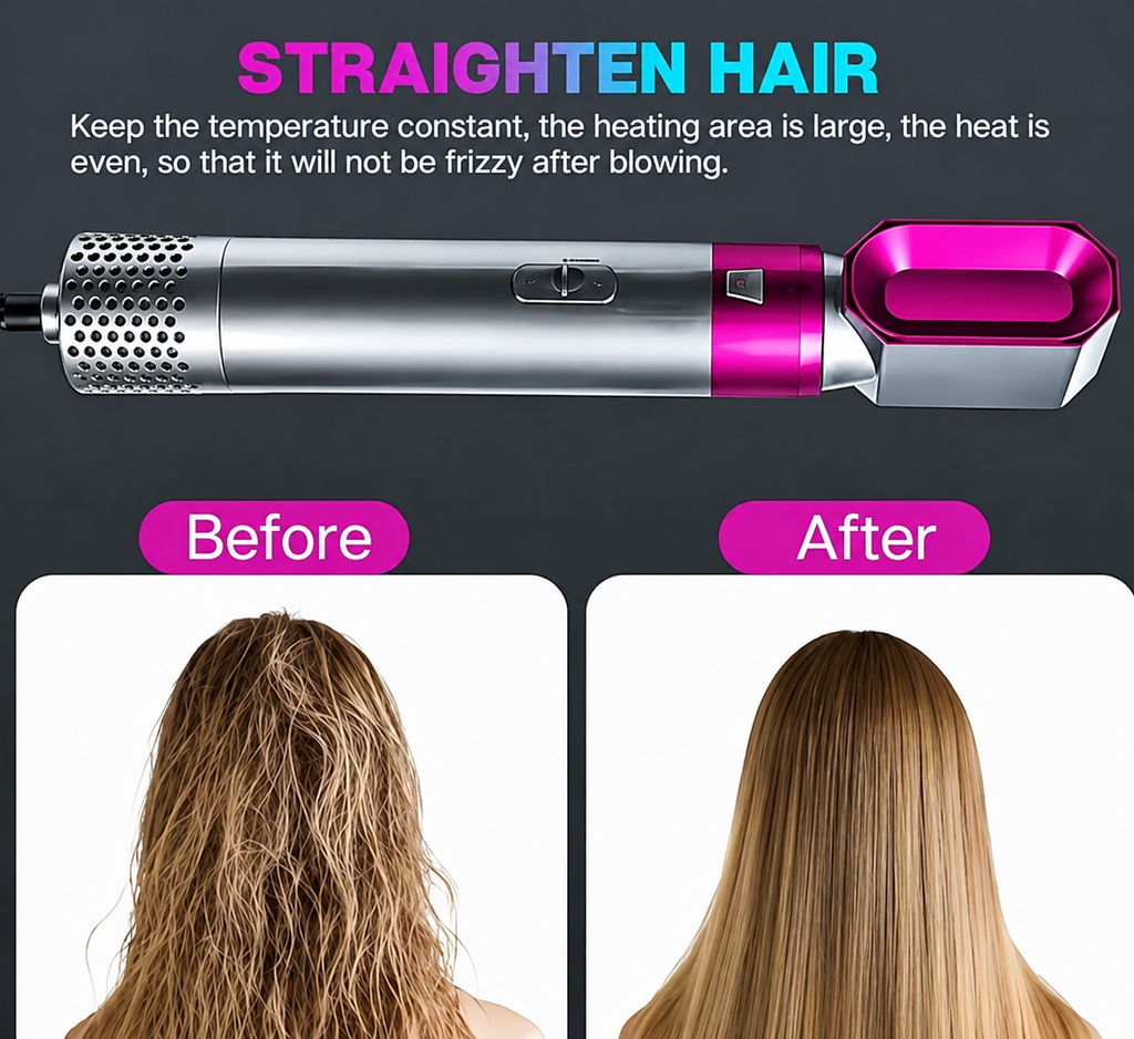 5-in-1 Hot Air Brush Hair Dryer and Volumizer